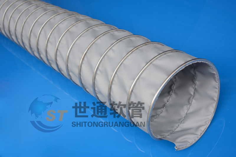 可伸縮通風軟管,耐高(gāo)溫風管,耐高溫軟管 可伸縮通風軟管,耐高溫風管,耐高溫軟管